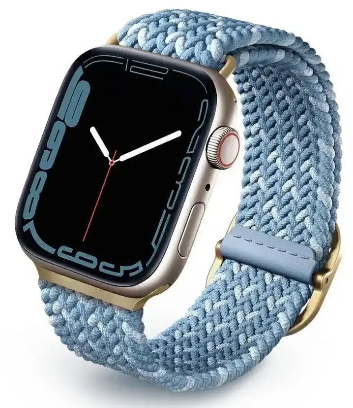 Ремешок Uniq ASPEN для Apple Watch 41/40/38mm, лазурный