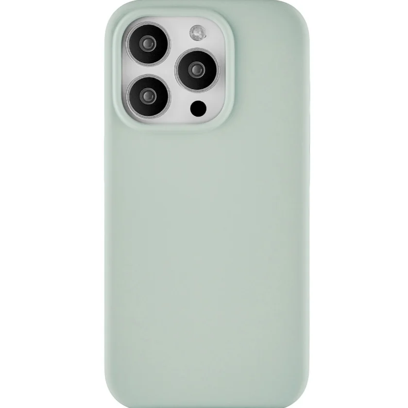 Чехол силиконовый MagSafe uBear  iPhone 16 Pro Max, холодная мята